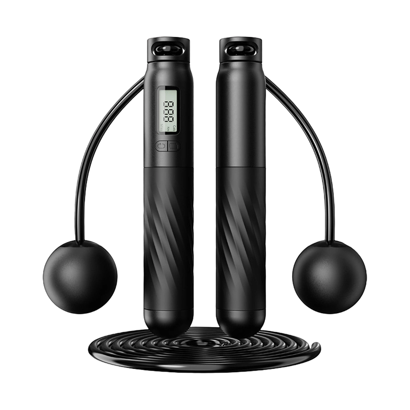 Corde à sauter de comptage électronique de câble métallique TS-20