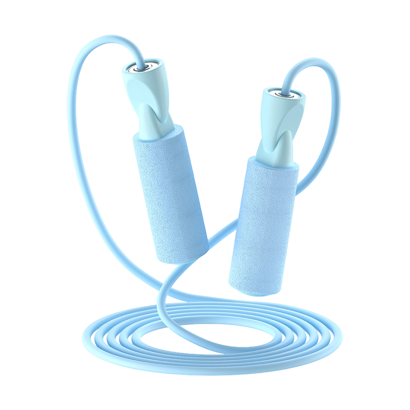 Graffiti de couleur TS-4/corde à sauter à poignée en mousse éponge de couleur unique pour adultes