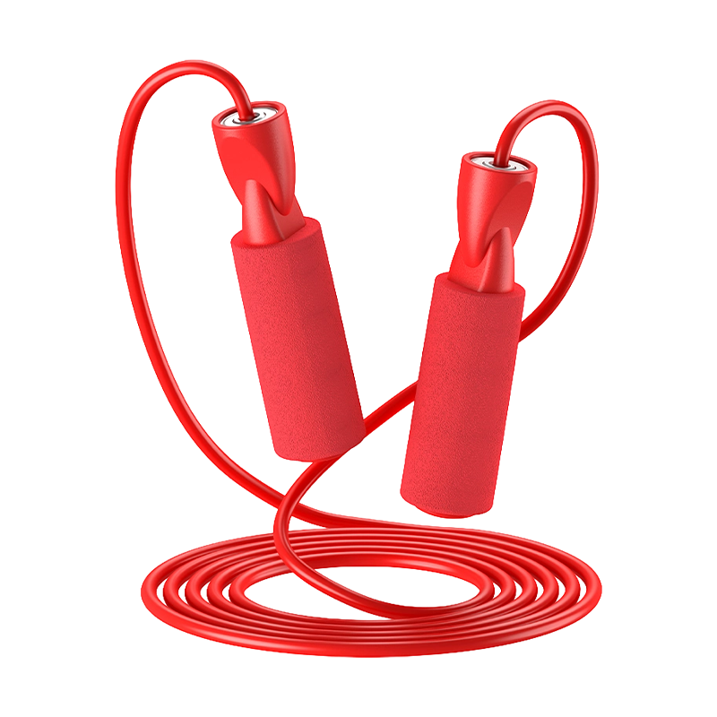 Graffiti de couleur TS-4/corde à sauter à poignée en mousse éponge de couleur unique pour adultes