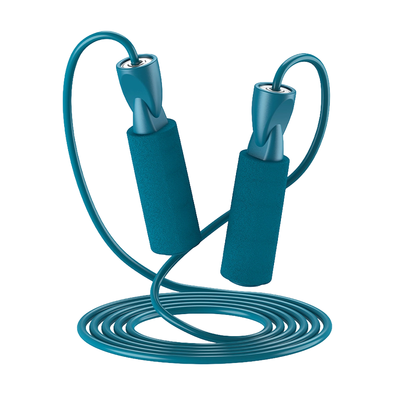 Graffiti de couleur TS-4/corde à sauter à poignée en mousse éponge de couleur unique pour adultes