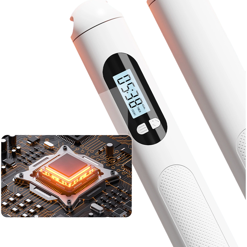 Corde à sauter à comptage électronique avec grand écran LCD TS-71