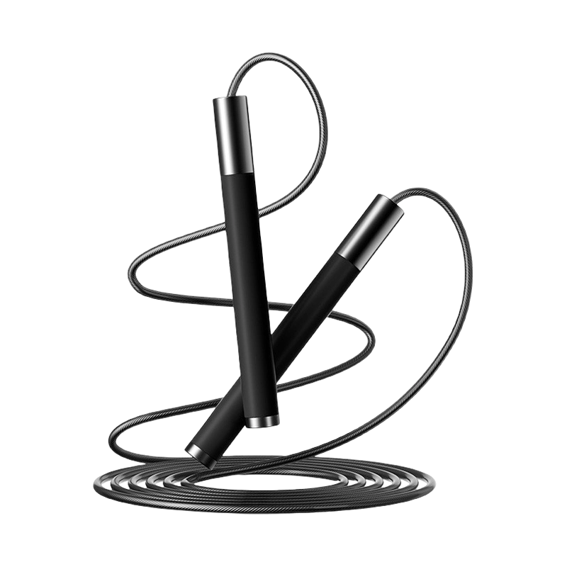 Corde à sauter de course avec poignée en aluminium de 15 mm de diamètre TS-112